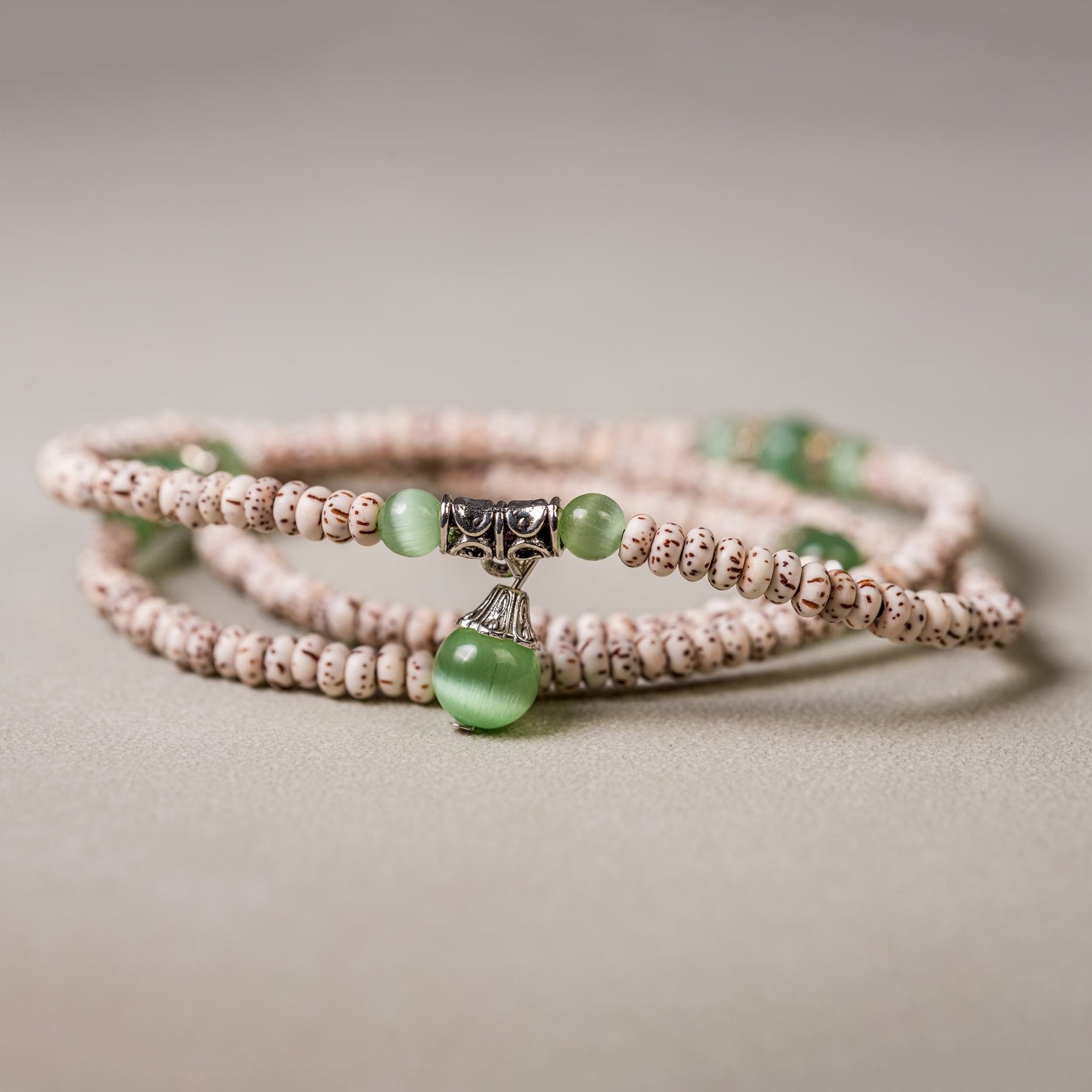 Bamboo Script Star Moon Bodhi Seed Mala – Orientalfortune