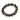 Embrace from the Night: Golden Obsidian Nine-Word Mantra Silver Bracelet