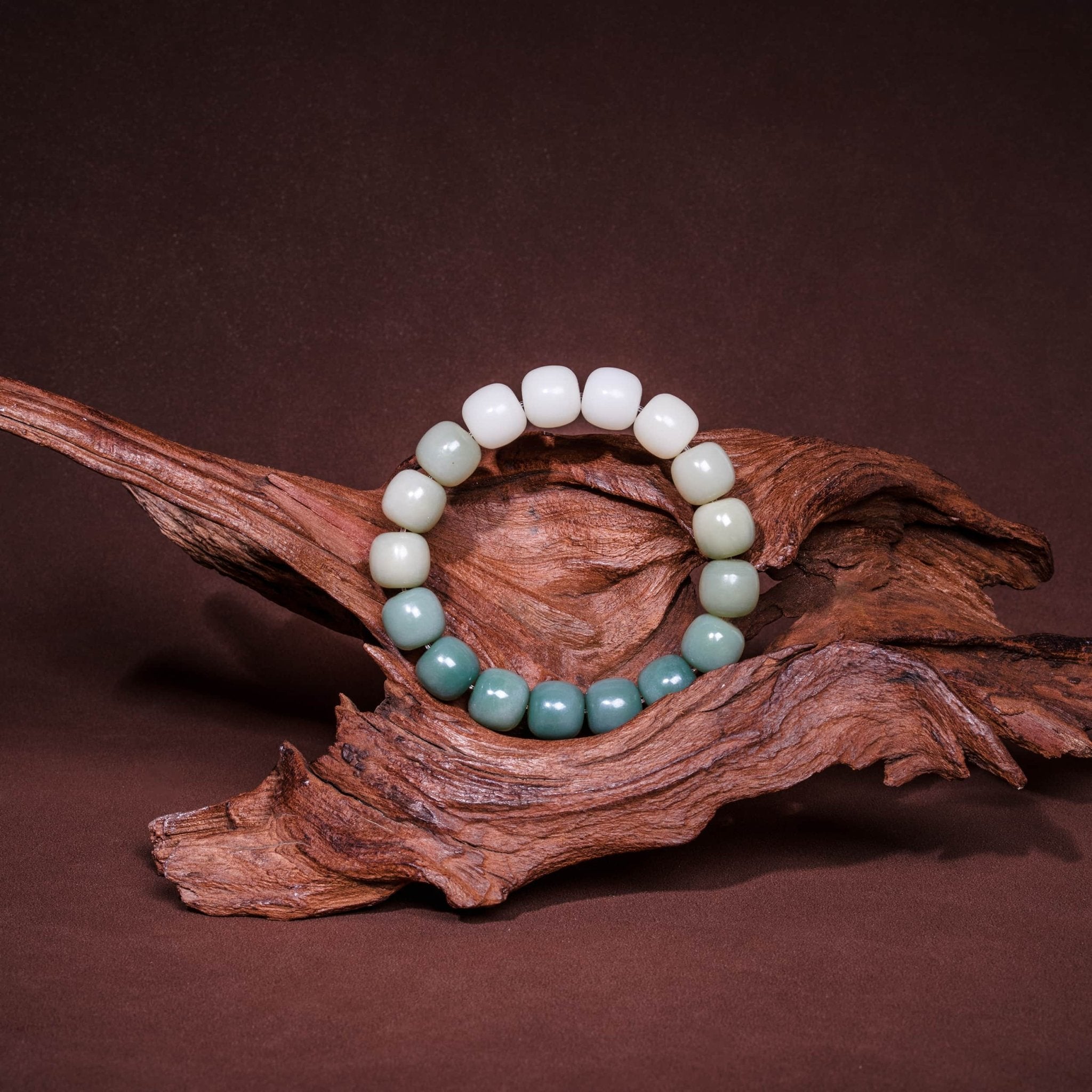 Emerald Bamboo's Clear Rhyme Bodhi Seed Bracelet – Orientalfortune