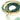 Forest Stream: 108 Natural Green Gradient Bracelet