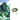 Forest Stream: 108 Natural Green Gradient Bracelet