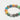 Precious Candy Colors: Black Lacquered Wooden Beads Bracelet
